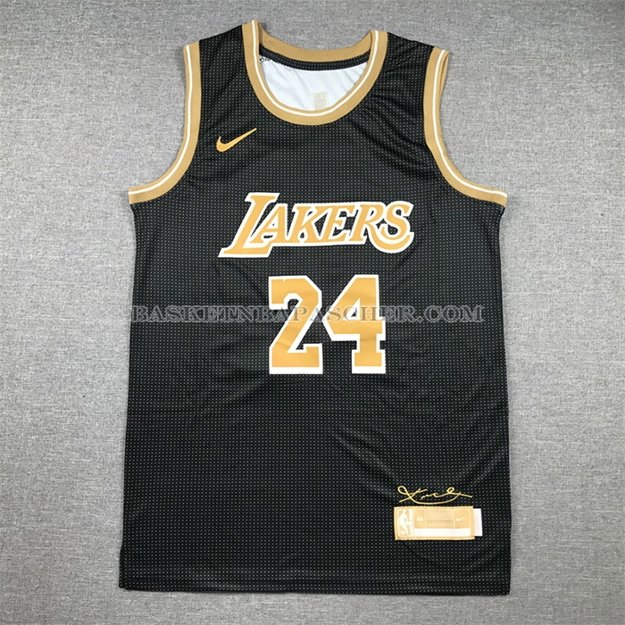 Maillot Los Angeles Lakers Kobe Bryant Select Series Or Noir